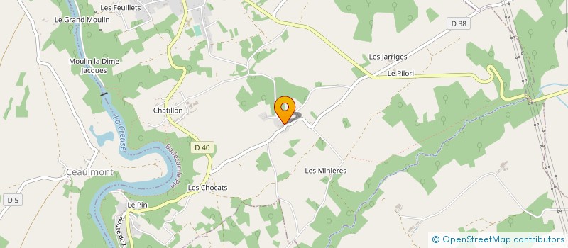 localisation de l'entreprise MONSIEUR ALEXANDRE MARIE à BADECON-LE-PIN