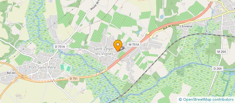 localisation de l'entreprise MONSIEUR ALEXANDRE MARIE-LUCE  SAINT-LEGER-LES-VIGNES