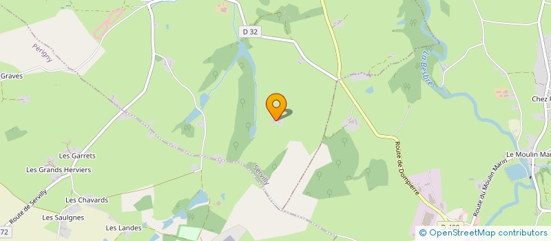 localisation de l'entreprise MONSIEUR ALEXANDRE MARINHO  LE BREUIL