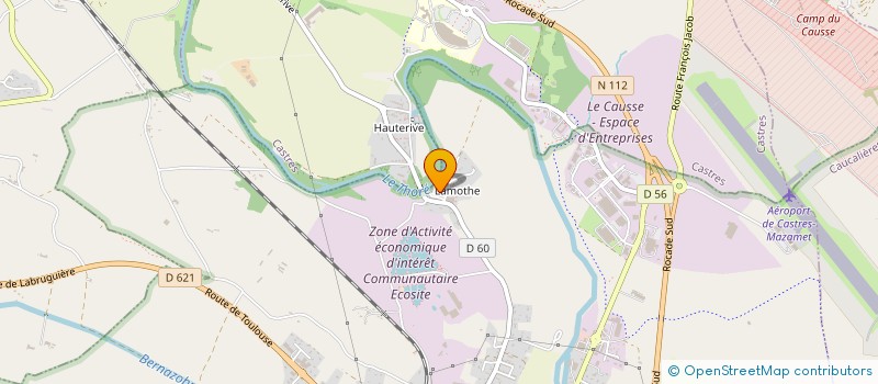 localisation de l'entreprise MONSIEUR ALEXANDRE MARIOTTI à LABRUGUIERE