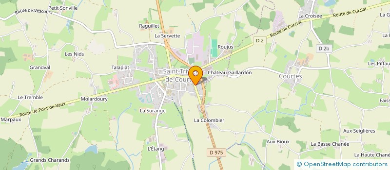 localisation de l'entreprise MONSIEUR ALEXANDRE MARMET  SAINT-TRIVIER-DE-COURTES