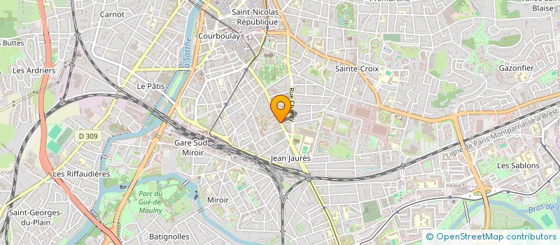 localisation de l'entreprise MONSIEUR ALEXANDRE MARQUIGNY  LE MANS