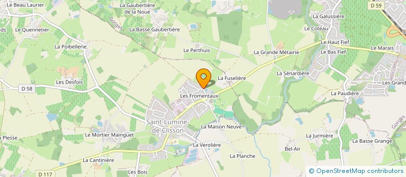 localisation de l'entreprise MONSIEUR ALEXANDRE MARQUINE  SAINT-LUMINE-DE-CLISSON