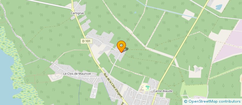 localisation de l'entreprise MONSIEUR ALEXANDRE MARSAND à HOURTIN