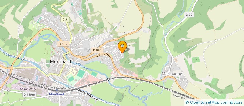 localisation de l'entreprise MONSIEUR ALEXANDRE MARTEL  MONTLIOT-ET-COURCELLES