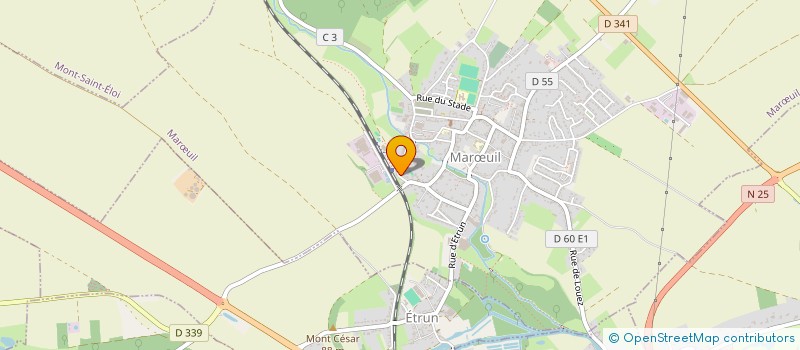 localisation de l'entreprise MONSIEUR ALEXANDRE MARTEL  MARUIL