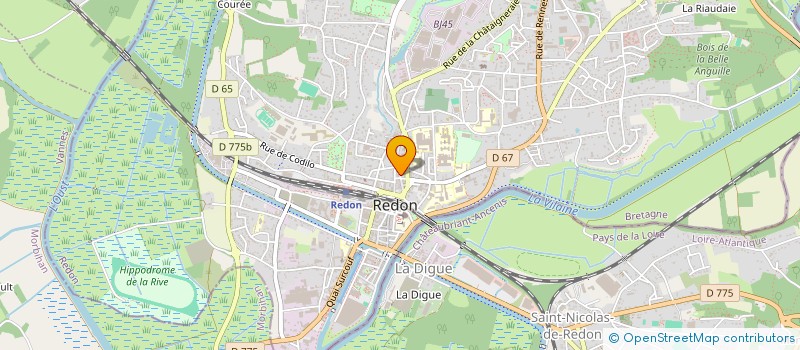 localisation de l'entreprise MONSIEUR ALEXANDRE MARTIN  REDON