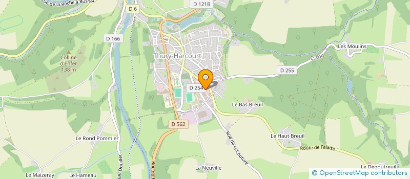 localisation de l'entreprise MONSIEUR ALEXANDRE MARTIN  THURY-HARCOURT-LE-HOM