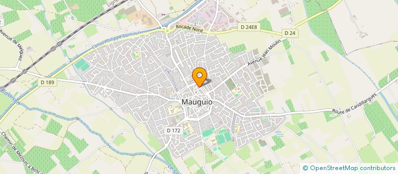 localisation de l'entreprise MONSIEUR ALEXANDRE MARTIN  MAUGUIO