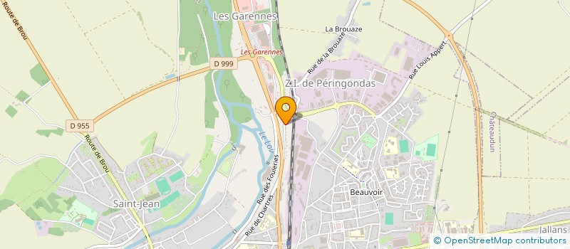 localisation de l'entreprise MONSIEUR ALEXANDRE MARTINEAU à CHATEAUDUN