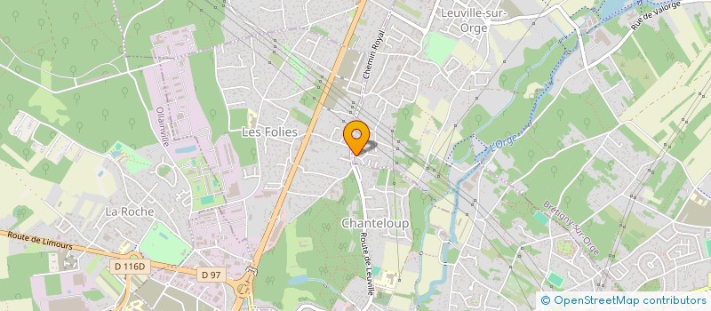 localisation de l'entreprise MONSIEUR ALEXANDRE MARTINEZ  LEUVILLE-SUR-ORGE