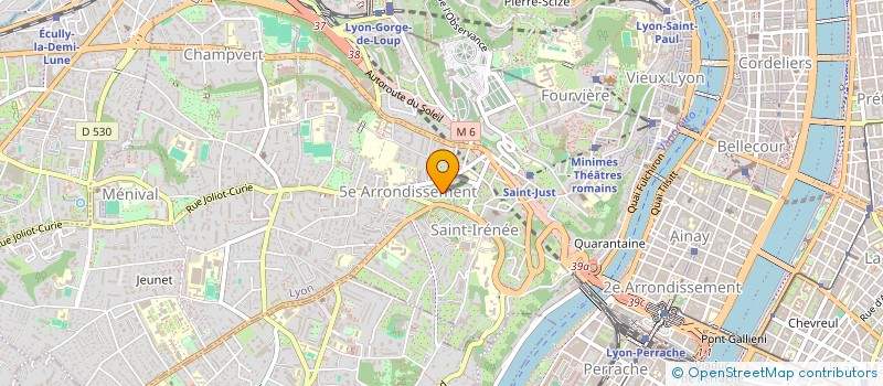 localisation de l'entreprise MONSIEUR ALEXANDRE MARTINEZ à LYON