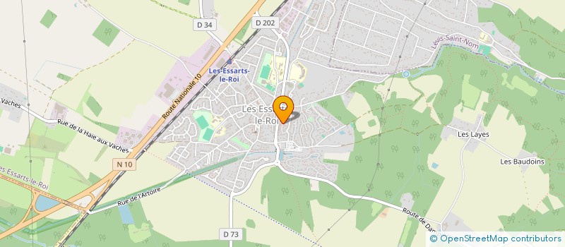 localisation de l'entreprise MONSIEUR ALEXANDRE MARTINEZ  LES ESSARTS-LE-ROI