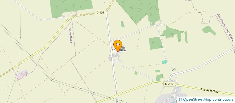 localisation de l'entreprise MONSIEUR ALEXANDRE MARTINS  LECHELLE