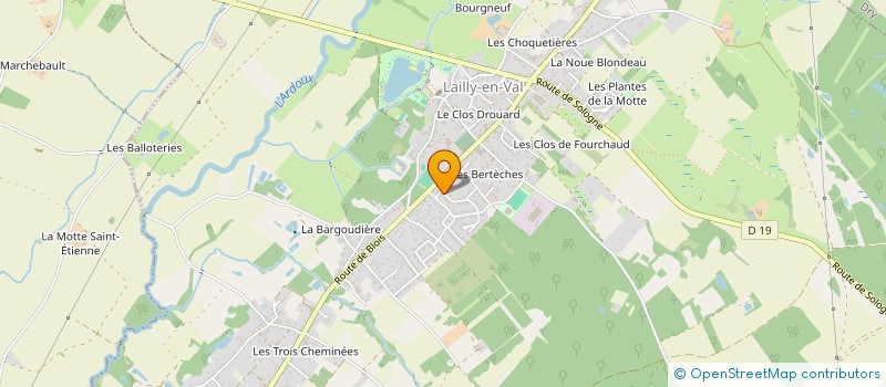 localisation de l'entreprise MONSIEUR ALEXANDRE MARTINS à LAILLY-EN-VAL