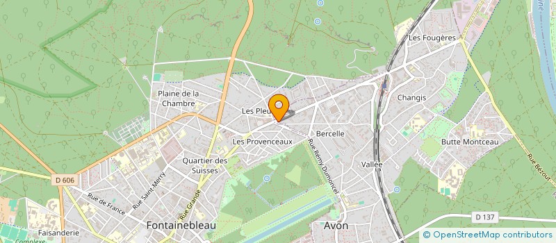 localisation de l'entreprise MONSIEUR ALEXANDRE MARTINS  AVON