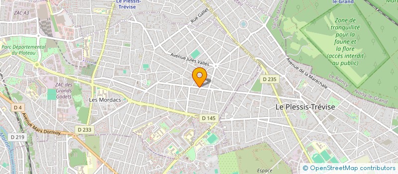 localisation de l'entreprise MONSIEUR ALEXANDRE MARTINS  CHAMPIGNY-SUR-MARNE