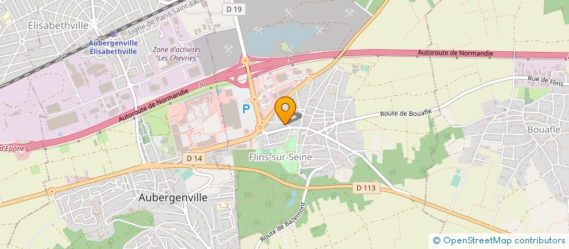 localisation de l'entreprise MONSIEUR ALEXANDRE MARTINS VASQUES  FLINS-SUR-SEINE