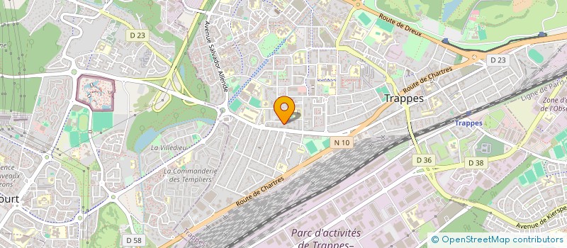 localisation de l'entreprise MONSIEUR ALEXANDRE MARTY  TRAPPES