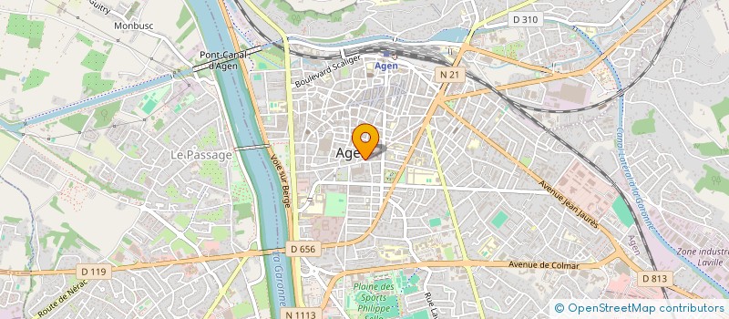 localisation de l'entreprise MONSIEUR ALEXANDRE MARTZ  AGEN