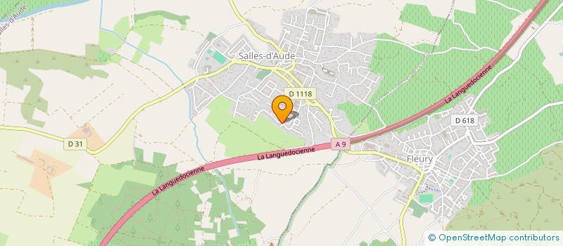 localisation de l'entreprise MONSIEUR ALEXANDRE MARY à SALLES-D'AUDE