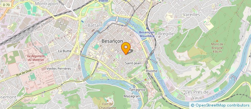 localisation de l'entreprise MONSIEUR ALEXANDRE MASSARD à BESANCON