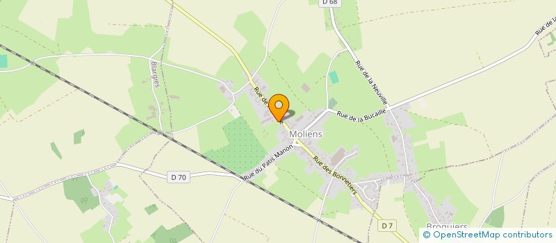 localisation de l'entreprise MONSIEUR ALEXANDRE MASSARDIER  ROMESCAMPS