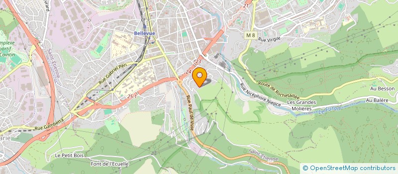 localisation de l'entreprise MONSIEUR ALEXANDRE MASSARDIER  SAINT-ETIENNE