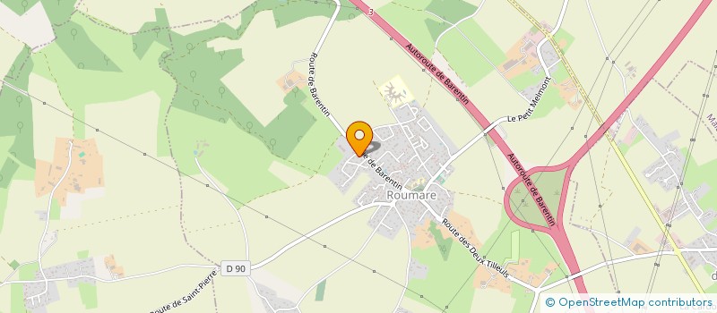 localisation de l'entreprise MONSIEUR ALEXANDRE MASSIAS  ROUMARE