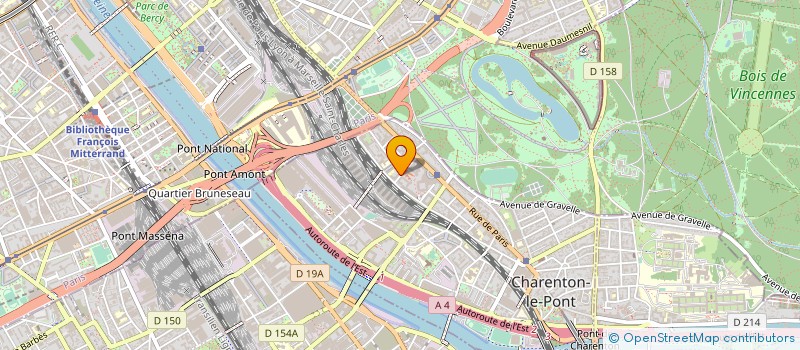 localisation de l'entreprise MONSIEUR ALEXANDRE MASSIOT  CHARENTON-LE-PONT