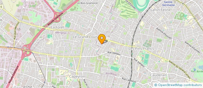 localisation de l'entreprise MONSIEUR ALEXANDRE MASSON  BORDEAUX