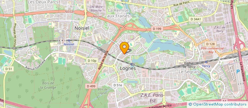 localisation de l'entreprise MONSIEUR ALEXANDRE MATIGNON à LOGNES