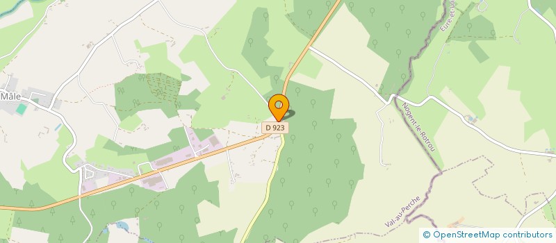 localisation de l'entreprise MONSIEUR ALEXANDRE MAUBOUSSIN-SURGET à VAL-AU-PERCHE