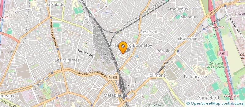 localisation de l'entreprise MONSIEUR ALEXANDRE MAZE à TOULOUSE
