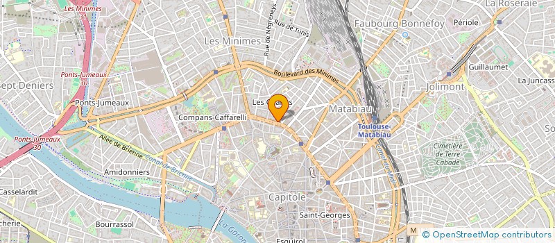 localisation de l'entreprise MONSIEUR ALEXANDRE MAZEAS  TOULOUSE