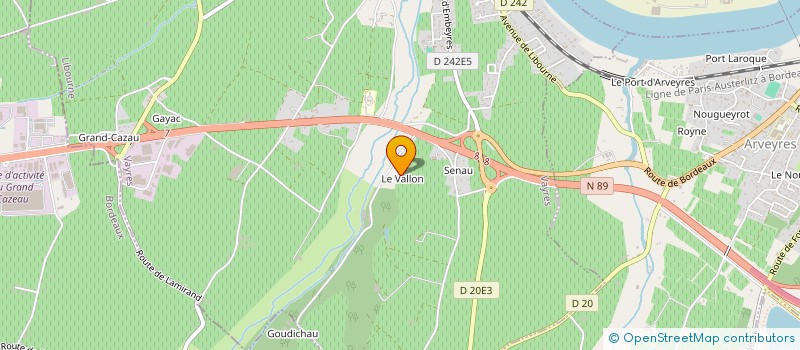 localisation de l'entreprise MONSIEUR ALEXANDRE MAZEAU  SAUVETERRE-DE-GUYENNE