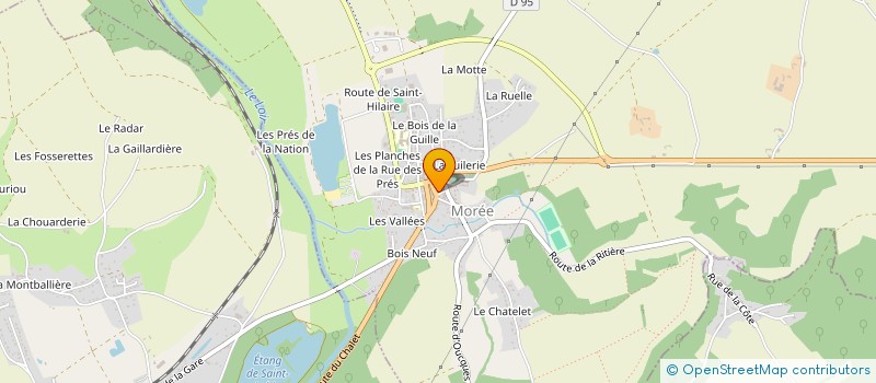 localisation de l'entreprise MONSIEUR ALEXANDRE MAZURIER  MOREE