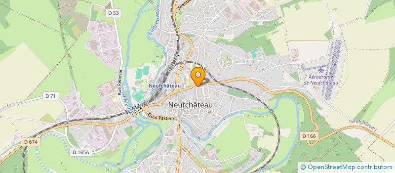 localisation de l'entreprise MONSIEUR ALEXANDRE MEAUME  NEUFCHATEAU