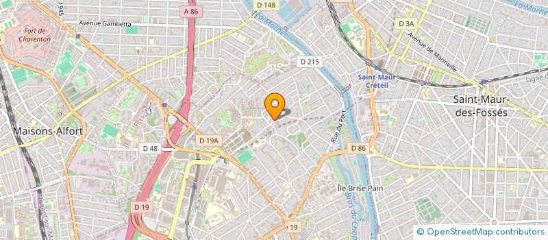 localisation de l'entreprise MONSIEUR ALEXANDRE MEDARDONI  CRETEIL