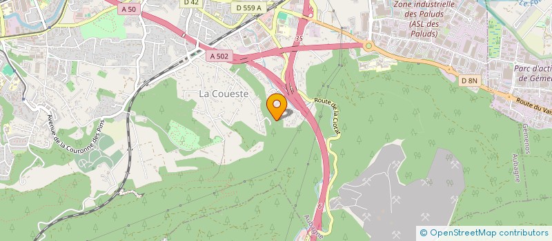 localisation de l'entreprise MONSIEUR ALEXANDRE MEDROUMI à AUBAGNE
