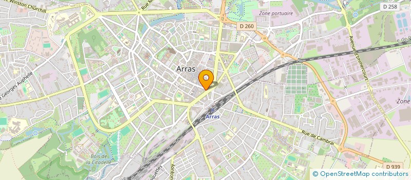 localisation de l'entreprise MONSIEUR ALEXANDRE MEHDI HENNI à ARRAS