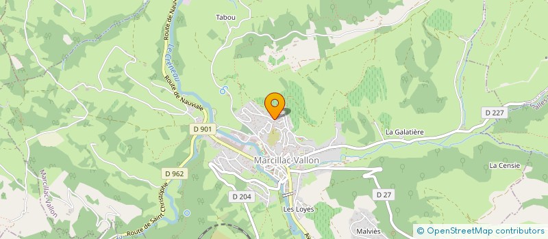 localisation de l'entreprise MONSIEUR ALEXANDRE MEJEAN  SAINT-CHRISTOPHE-VALLON