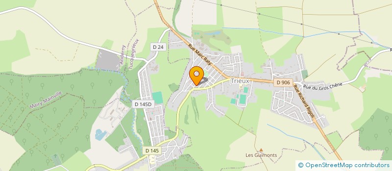 localisation de l'entreprise MONSIEUR ALEXANDRE MELBECK  TRIEUX