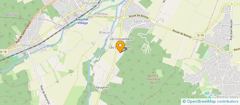 localisation de l'entreprise MONSIEUR ALEXANDRE MELINAND  SAINT-YON