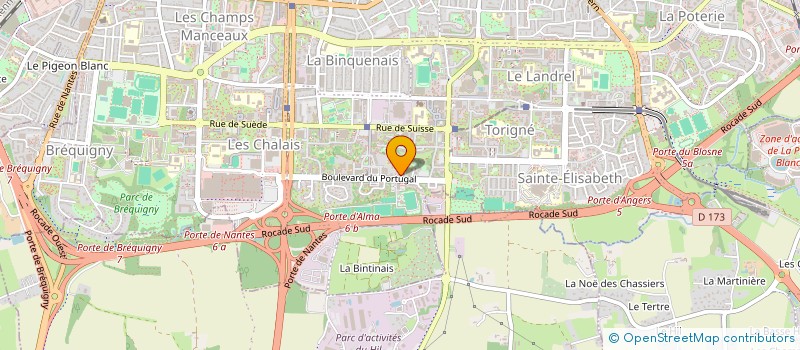 localisation de l'entreprise MONSIEUR ALEXANDRE MELLE à RENNES