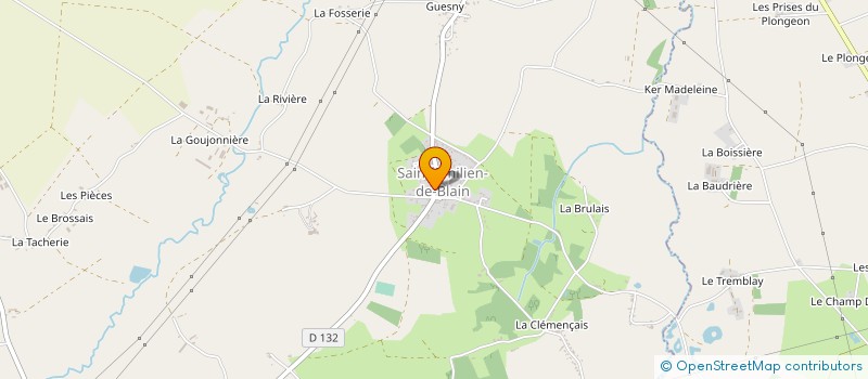 localisation de l'entreprise MONSIEUR ALEXANDRE MELTIER à BLAIN