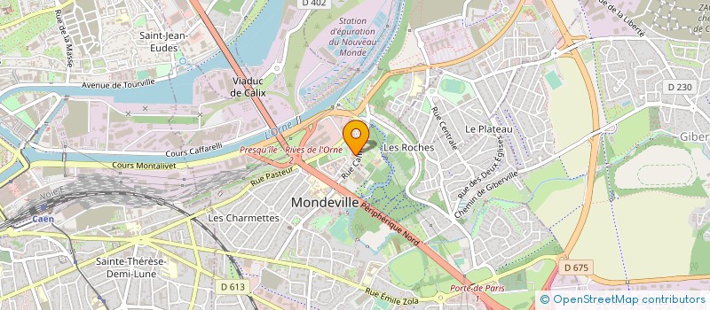 localisation de l'entreprise MONSIEUR ALEXANDRE MENARD à CAEN