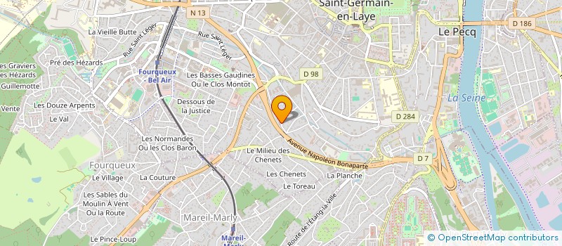 localisation de l'entreprise MONSIEUR ALEXANDRE MENDY  SAINT-GERMAIN-EN-LAYE