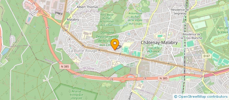 localisation de l'entreprise MONSIEUR ALEXANDRE MENDY  CHATENAY-MALABRY