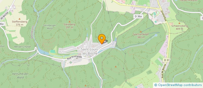 localisation de l'entreprise MONSIEUR ALEXANDRE MENE  SAINT-LOUIS-LES-BITCHE